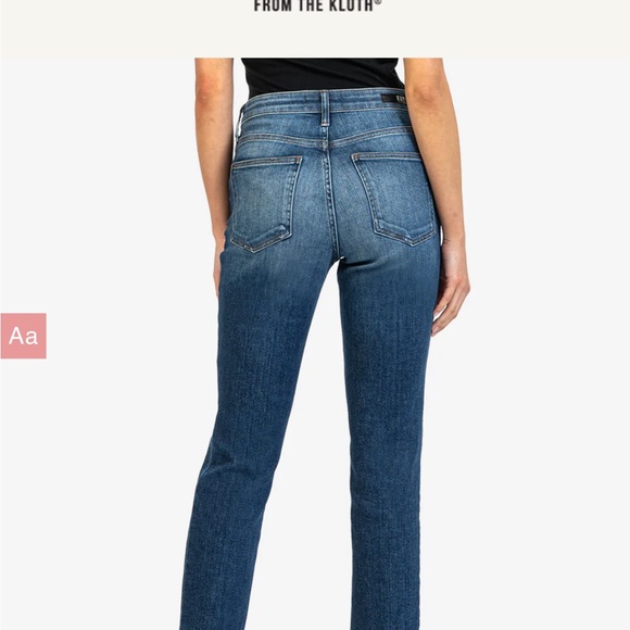 Kut from the kloth Rachaele mom jeans size 2 NWOT - Picture 3 of 8